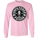 T-Shirts Light Pink / YS Freshly Brewed Poison Youth Long Sleeve T-Shirt