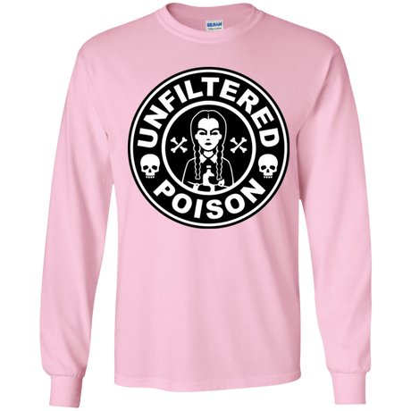 T-Shirts Light Pink / YS Freshly Brewed Poison Youth Long Sleeve T-Shirt