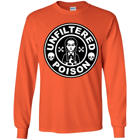 T-Shirts Orange / YS Freshly Brewed Poison Youth Long Sleeve T-Shirt