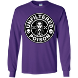 T-Shirts Purple / YS Freshly Brewed Poison Youth Long Sleeve T-Shirt