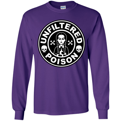 T-Shirts Purple / YS Freshly Brewed Poison Youth Long Sleeve T-Shirt