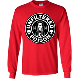 T-Shirts Red / YS Freshly Brewed Poison Youth Long Sleeve T-Shirt