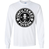 T-Shirts White / YS Freshly Brewed Poison Youth Long Sleeve T-Shirt