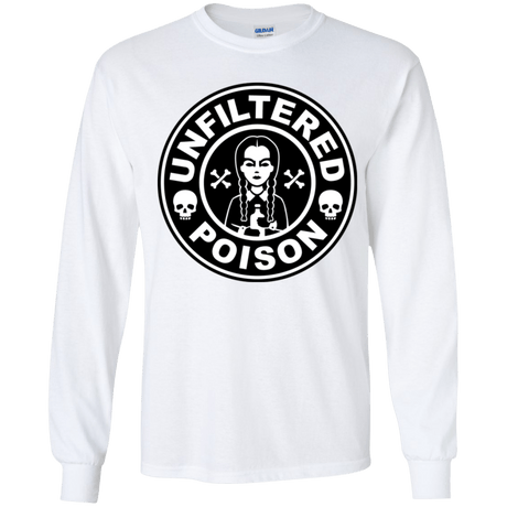 T-Shirts White / YS Freshly Brewed Poison Youth Long Sleeve T-Shirt