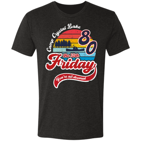 T-Shirts Vintage Black / S Friday 1980 Men's Triblend T-Shirt