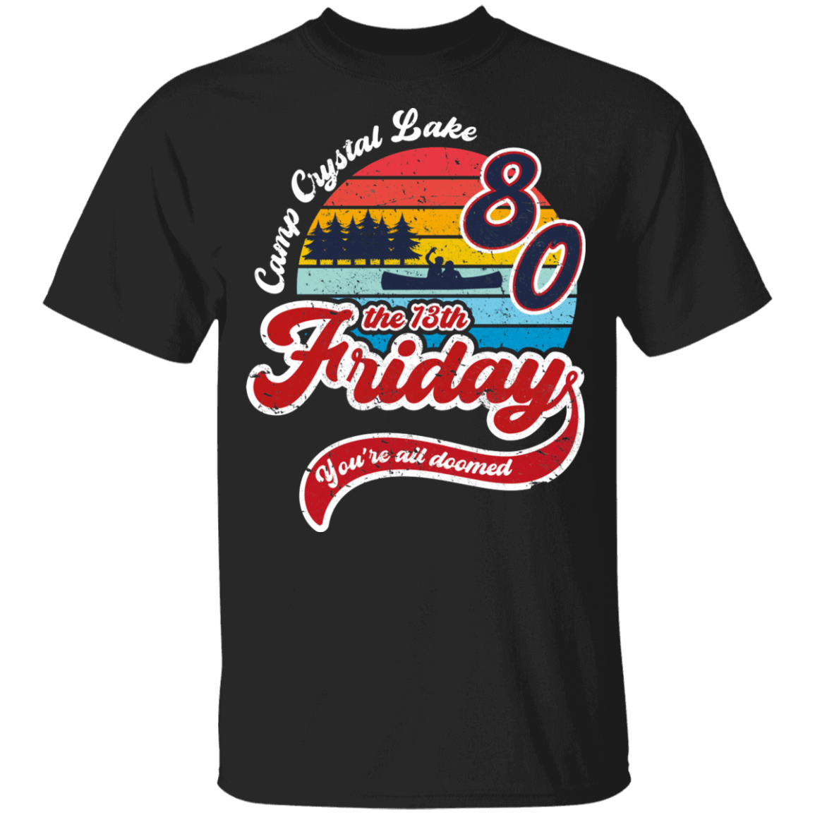 T-Shirts Black / YXS Friday 1980 Youth T-Shirt