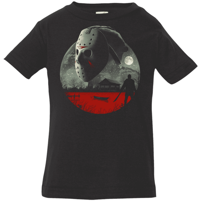 T-Shirts Black / 6 Months Friday in Camp Blood Infant Premium T-Shirt