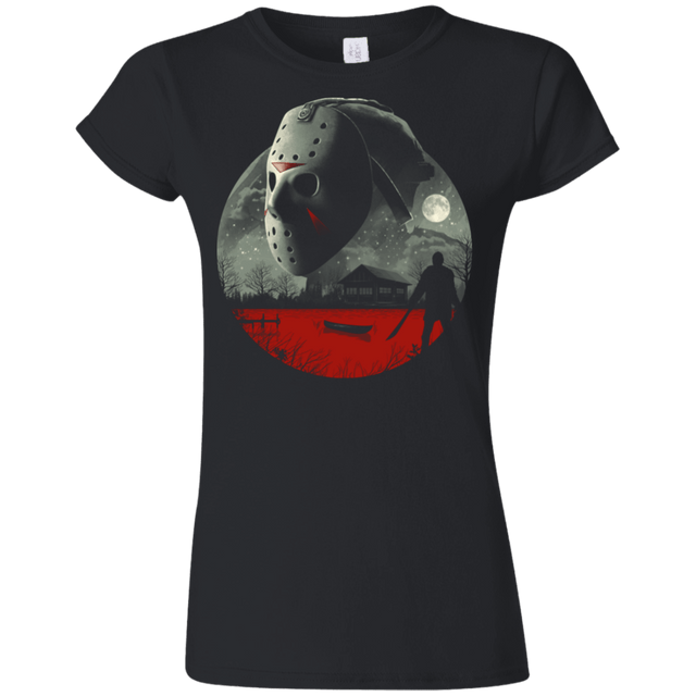 T-Shirts Black / S Friday in Camp Blood Junior Slimmer-Fit T-Shirt