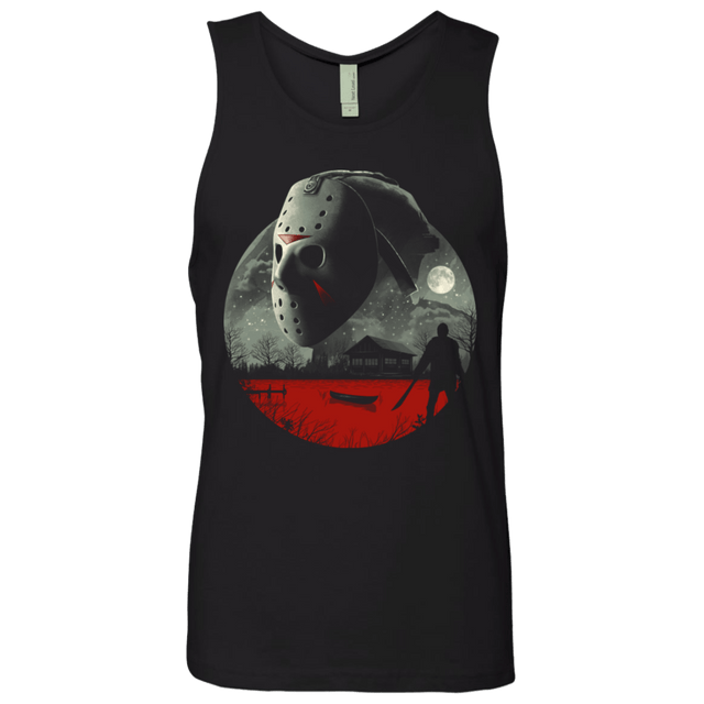 T-Shirts Black / S Friday in Camp Blood Men's Premium Tank Top