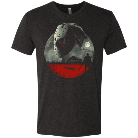 T-Shirts Vintage Black / S Friday in Camp Blood Men's Triblend T-Shirt