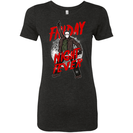T-Shirts Vintage Black / Small Friday Night Fever Women's Triblend T-Shirt