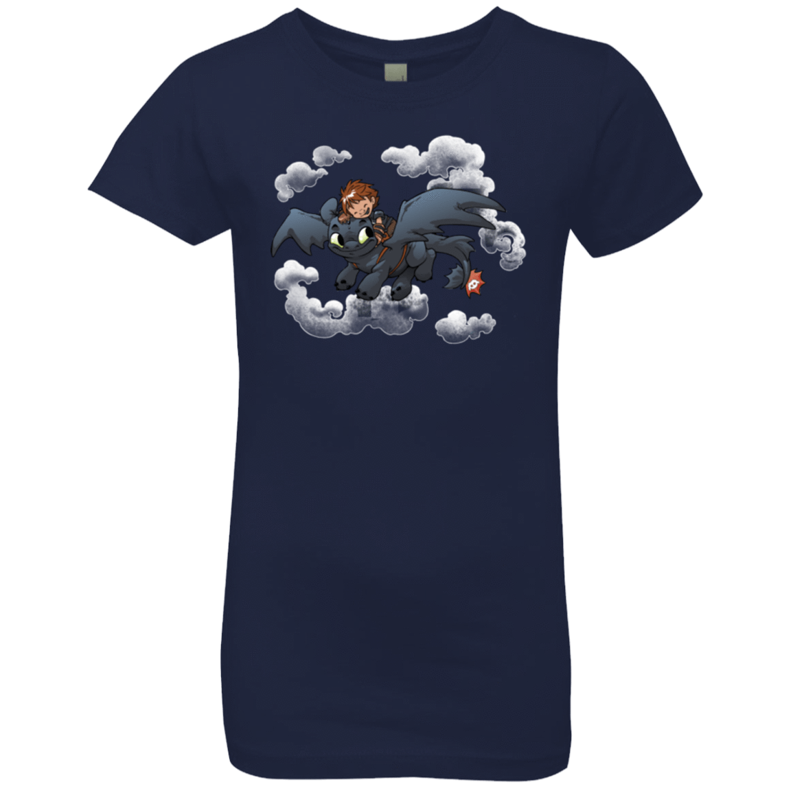 T-Shirts Midnight Navy / YXS Friendly Flight Girls Premium T-Shirt