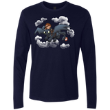T-Shirts Midnight Navy / Small Friendly Flight Men's Premium Long Sleeve