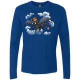 T-Shirts Royal / Small Friendly Flight Men's Premium Long Sleeve