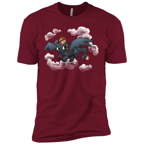 T-Shirts Cardinal / X-Small Friendly Flight Men's Premium T-Shirt