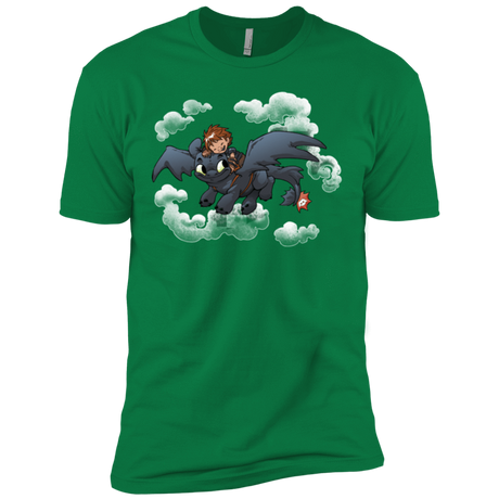 T-Shirts Kelly Green / X-Small Friendly Flight Men's Premium T-Shirt