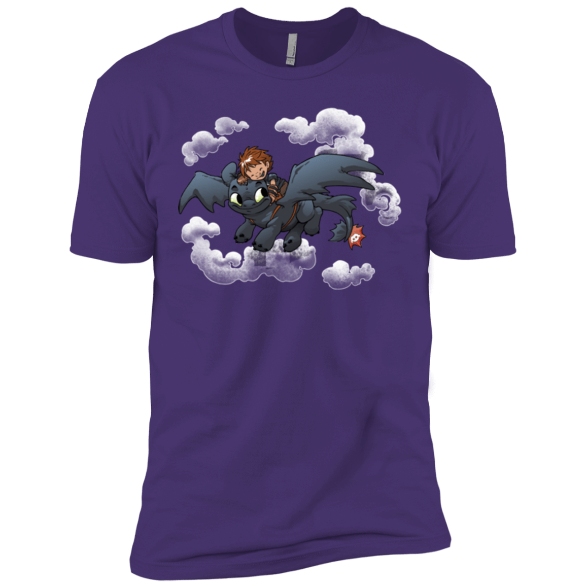 T-Shirts Purple Rush/ / X-Small Friendly Flight Men's Premium T-Shirt