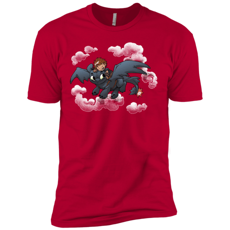 T-Shirts Red / X-Small Friendly Flight Men's Premium T-Shirt