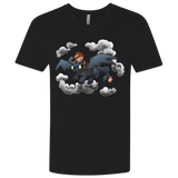 T-Shirts Black / X-Small Friendly Flight Men's Premium V-Neck