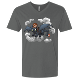 T-Shirts Heavy Metal / X-Small Friendly Flight Men's Premium V-Neck