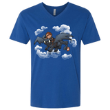 T-Shirts Royal / X-Small Friendly Flight Men's Premium V-Neck