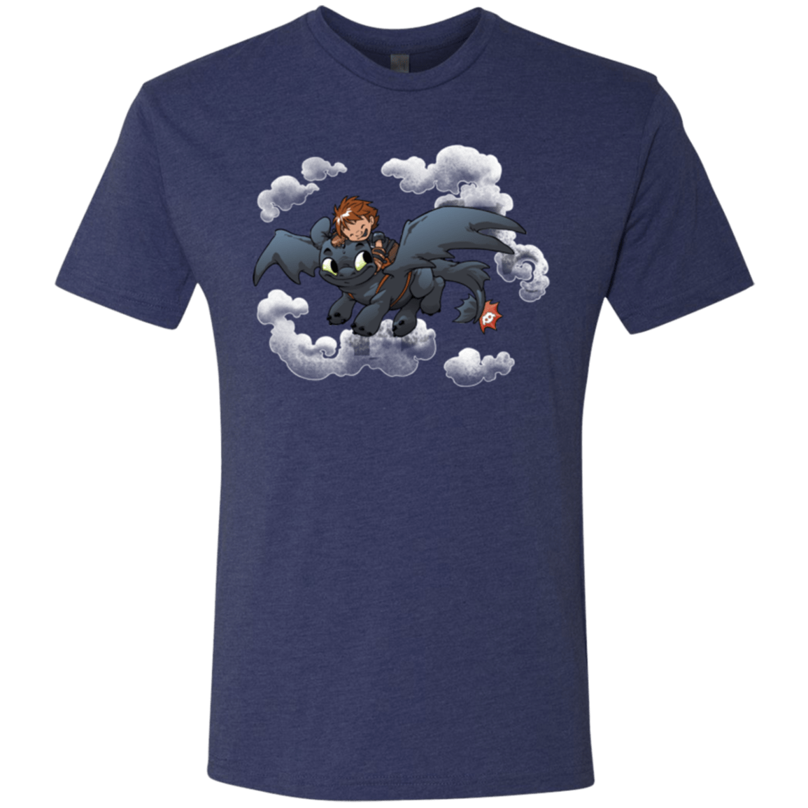 T-Shirts Vintage Navy / Small Friendly Flight Men's Triblend T-Shirt