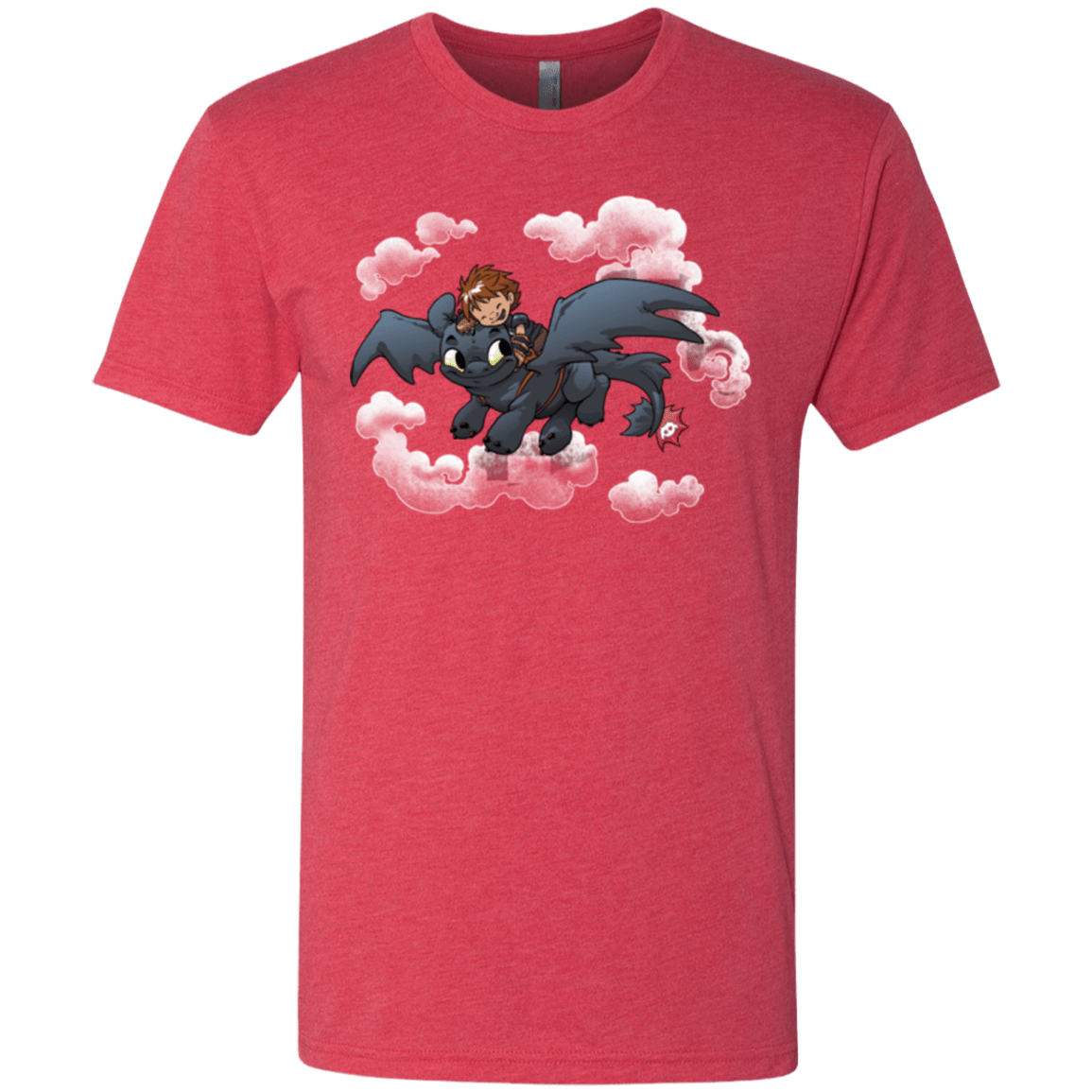 T-Shirts Vintage Red / Small Friendly Flight Men's Triblend T-Shirt