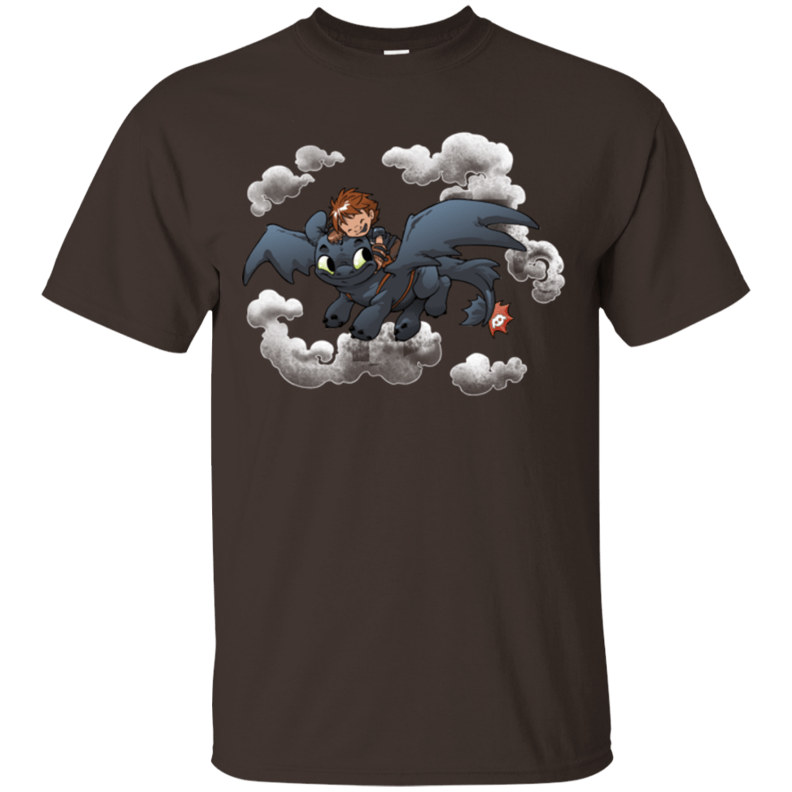 T-Shirts Dark Chocolate / Small Friendly Flight T-Shirt