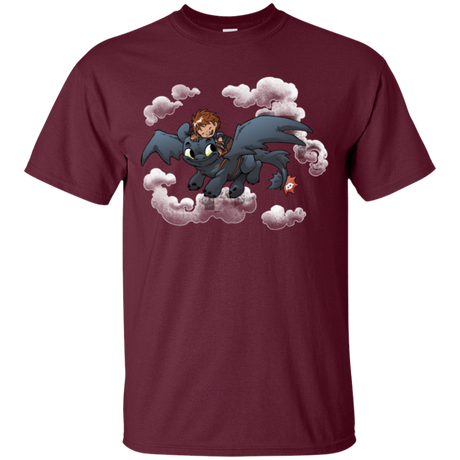 T-Shirts Maroon / Small Friendly Flight T-Shirt