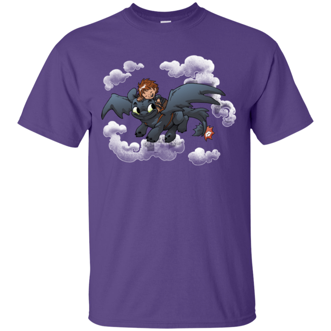 T-Shirts Purple / Small Friendly Flight T-Shirt