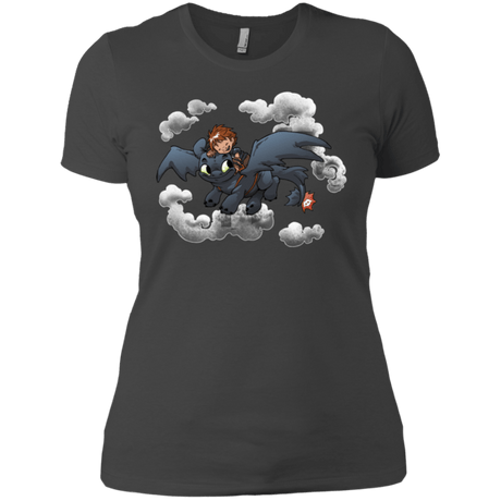 T-Shirts Heavy Metal / X-Small Friendly Flight Women's Premium T-Shirt