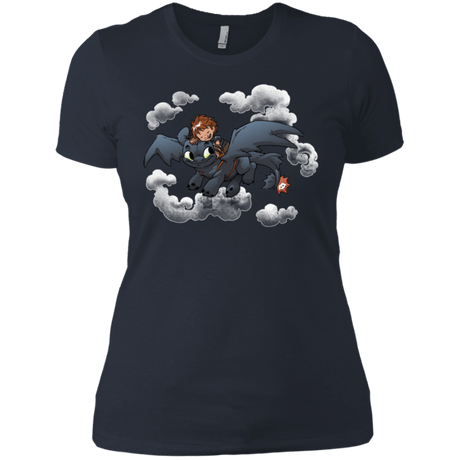 T-Shirts Indigo / X-Small Friendly Flight Women's Premium T-Shirt