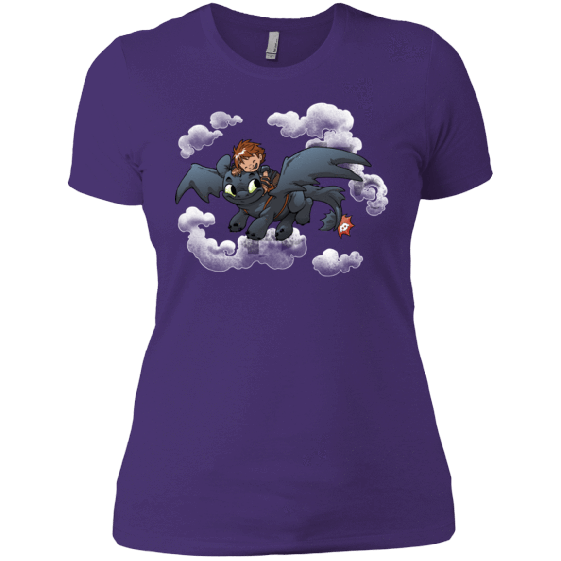 T-Shirts Purple Rush/ / X-Small Friendly Flight Women's Premium T-Shirt