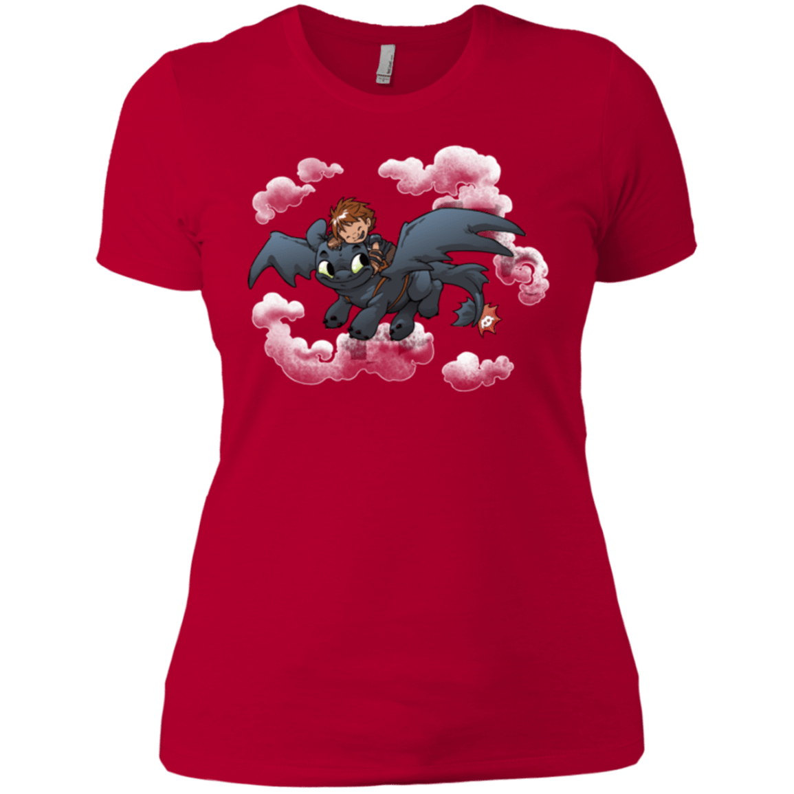T-Shirts Red / X-Small Friendly Flight Women's Premium T-Shirt