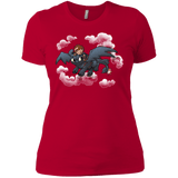 T-Shirts Red / X-Small Friendly Flight Women's Premium T-Shirt