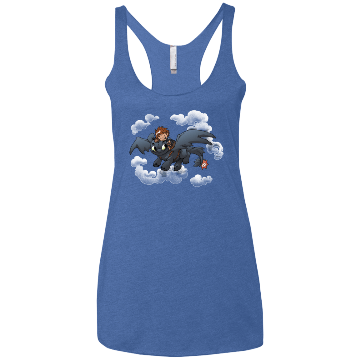 T-Shirts Vintage Royal / X-Small Friendly Flight Women's Triblend Racerback Tank