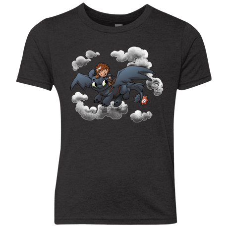 T-Shirts Vintage Black / YXS Friendly Flight Youth Triblend T-Shirt