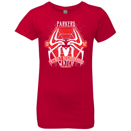 T-Shirts Red / YXS Friendly Neighborhood Watch Girls Premium T-Shirt