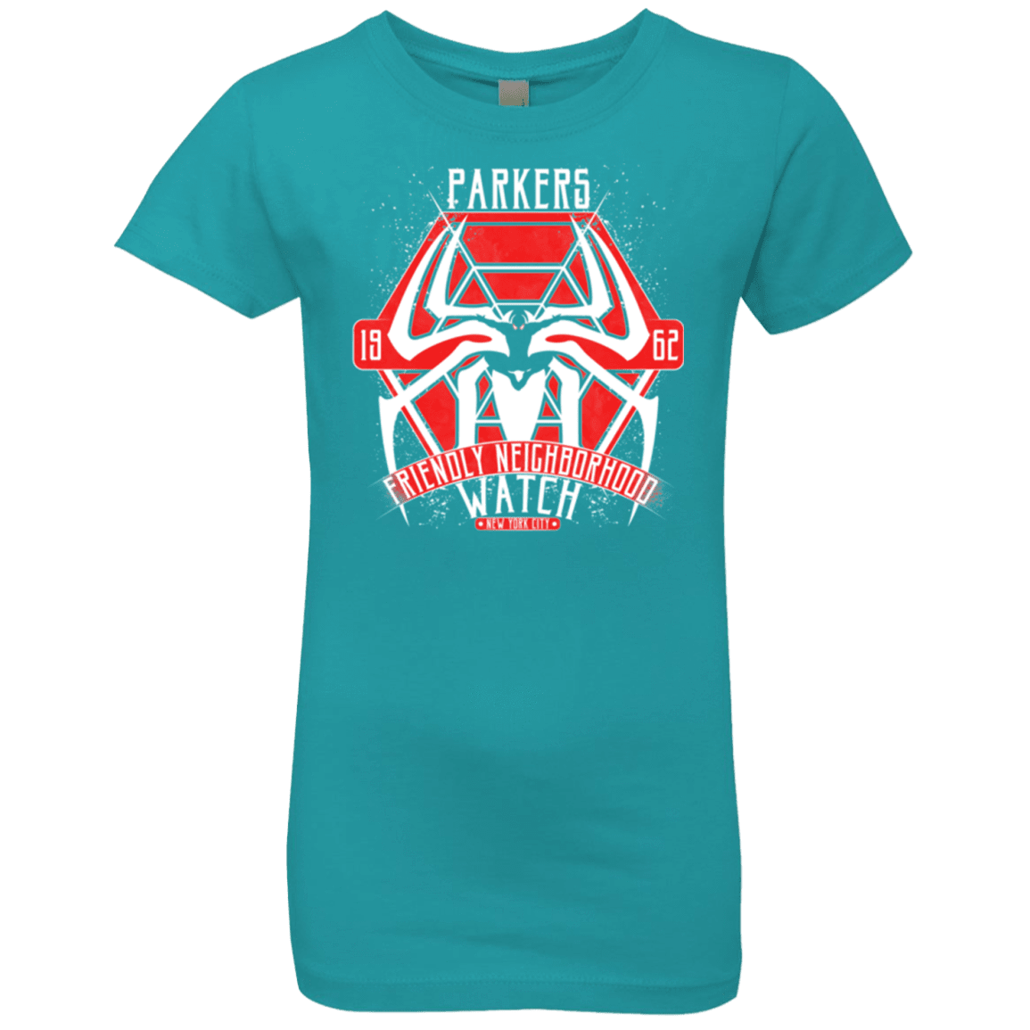 T-Shirts Tahiti Blue / YXS Friendly Neighborhood Watch Girls Premium T-Shirt