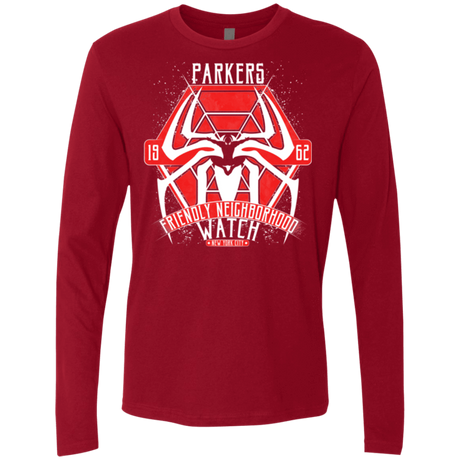 T-Shirts Cardinal / Small Friendly Neighborhood Watch Men's Premium Long Sleeve