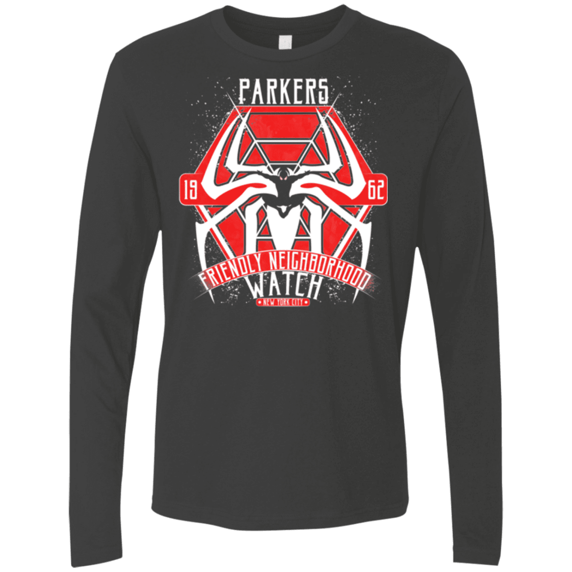 T-Shirts Heavy Metal / Small Friendly Neighborhood Watch Men's Premium Long Sleeve