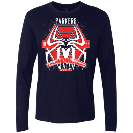 T-Shirts Midnight Navy / Small Friendly Neighborhood Watch Men's Premium Long Sleeve