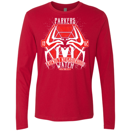 T-Shirts Red / Small Friendly Neighborhood Watch Men's Premium Long Sleeve