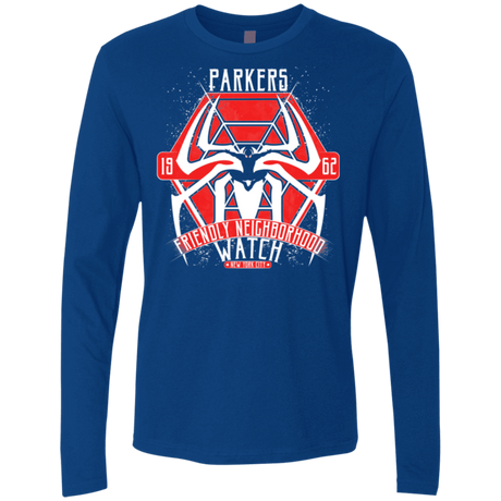 T-Shirts Royal / Small Friendly Neighborhood Watch Men's Premium Long Sleeve