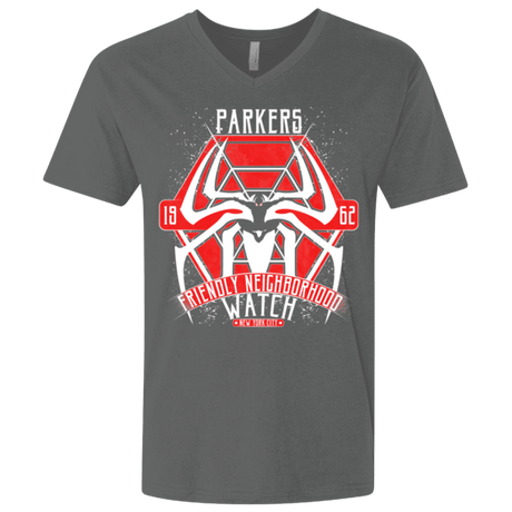 T-Shirts Heavy Metal / X-Small Friendly Neighborhood Watch Men's Premium V-Neck