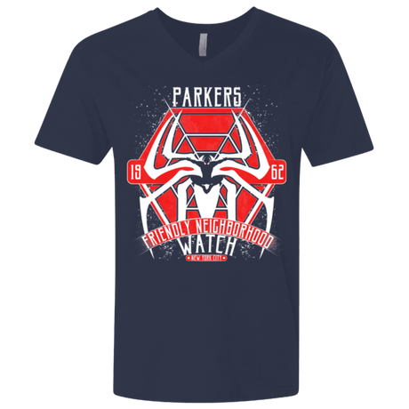 T-Shirts Midnight Navy / X-Small Friendly Neighborhood Watch Men's Premium V-Neck