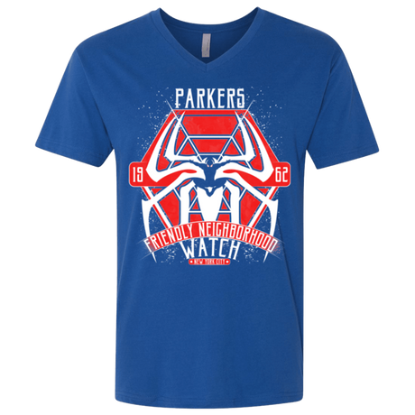 T-Shirts Royal / X-Small Friendly Neighborhood Watch Men's Premium V-Neck