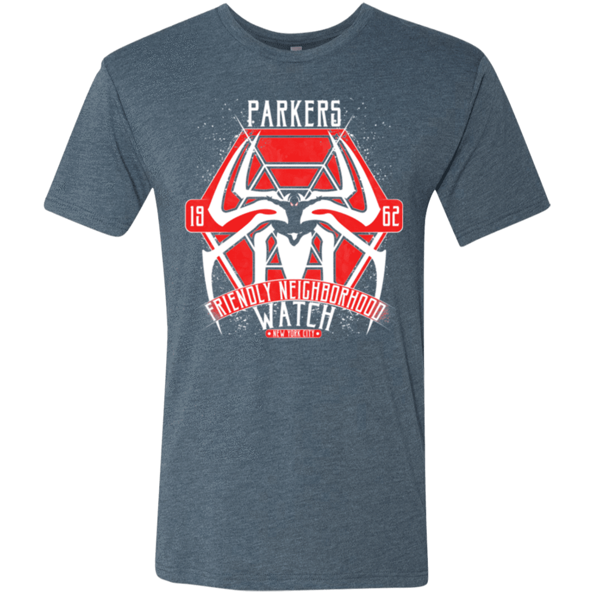 T-Shirts Indigo / Small Friendly Neighborhood Watch Men's Triblend T-Shirt