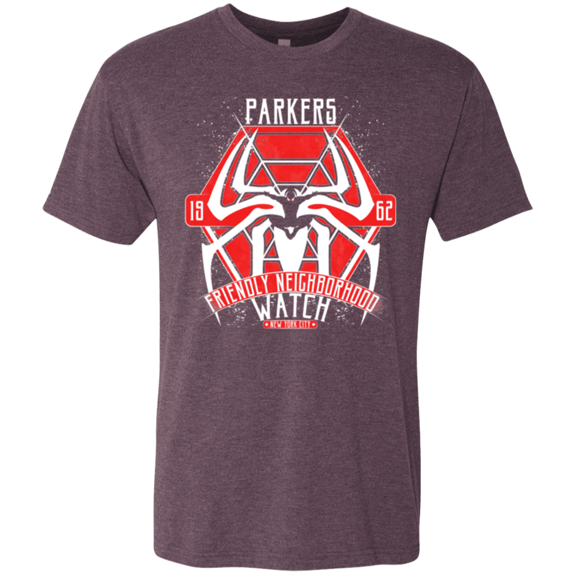 T-Shirts Vintage Purple / Small Friendly Neighborhood Watch Men's Triblend T-Shirt