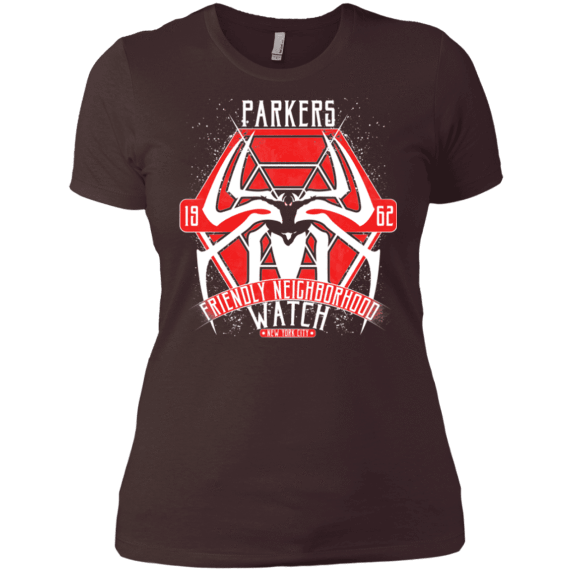 T-Shirts Dark Chocolate / X-Small Friendly Neighborhood Watch Women's Premium T-Shirt
